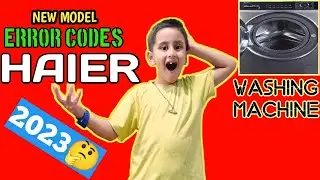 Haier washing machine error codes 2023 Hindi