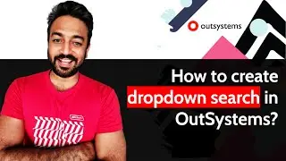 How to create dropdown search in OutSystems?