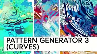 Pattern Generator 3 ( Curves ) Blander Material add-on