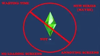 The Sims 4 but there are no loading screens!!