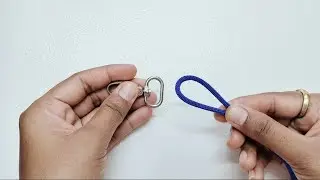 Easy Macrame Keychain Tutorial | Paracord Macrame Keychain Step by Step for beginners!