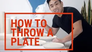 Burnt Clay | How to Throw a Plate on the Potter's Wheel (It's really easy!)