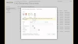 ARA - Upload documents using the New Document link