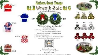 Wreath Sale / Fundraiser 2024