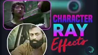 Character ray effect on alightmotion tutorials 🔥