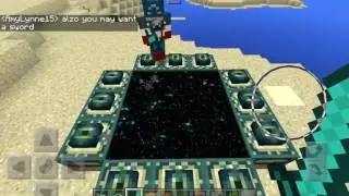 Minecraft: how to get to the ender world PE