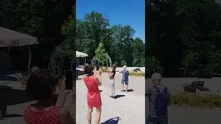 Горячий ключ. Верхняя площадка канатной дороги.