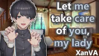 Cute Maid Boy takes care of you😄(ASMR M4F)(Maid x Noble Lady)(Comfort for Illness)(Rest)(Sleep well)