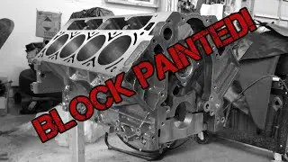 Corvette LS Swap Pt 5: Engine Gets Painted