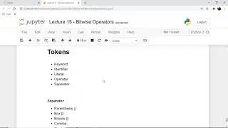 Python in 5 minutes | Lecture 16 | Separator