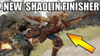 New Shaolin Finisher - Catch and Release | ForHonor