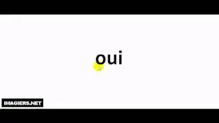 Pronounce like a French #oui