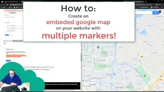 Google map with multiple markers