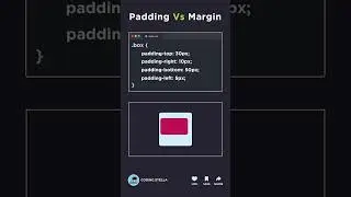 CSS Padding vs Margin Explained With Animation 🫡 