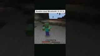 Bluetooth zombie #minecraft #shorts