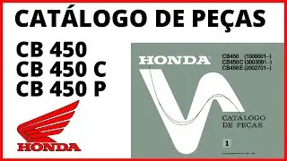 CB 450 - CATÁLOGO DE PEÇAS