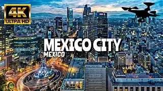 Mexico City, Mexico In 4K By Drone - Amazing View Of Mexico City, Mexico