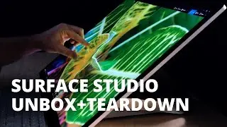 Microsoft Surface Studio Unboxing, Teardown, and Impressions
