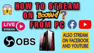 HOW TO LIVE STREAM IN BOOYAH APP FROM PC.......#gyangaming #totalgaming #BOOYAH APP #OBS #PCPLAYER