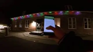 Physical Web solution to interact with public seasonal decoration