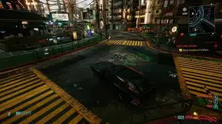 [Cyberpunk 2077] Handling Blue Moon's stalker like an actual fixer. - Every Breath You Take