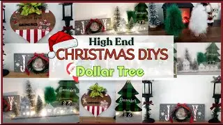 High End Christmas Dollar Tree DIYS, Simple but elegant 🎄