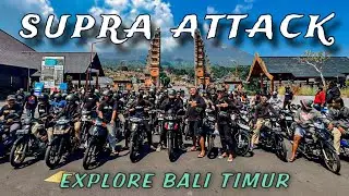 RAME BJIRR !! RIDE BALI TIMUR BARENG RATUSAN USER SUPRA BALI