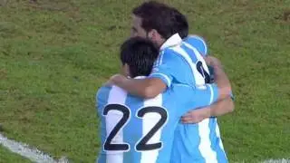 Argentina - Chile (4-1) All Goals & Full Match Highlights  (07.10.2011) [HD]