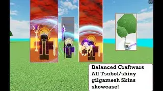 Roblox Balanced Craftwars All Tsubolasta skins showcase