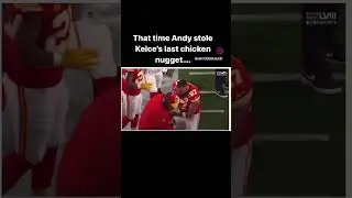 That time Travis Kelce stole Andy Reid’s last chicken nugget….