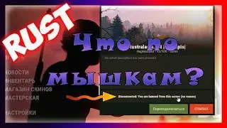 Rust - Баны за мышку, разъяснение причин, новости