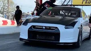 Nissan GTr Godzilla Drag race