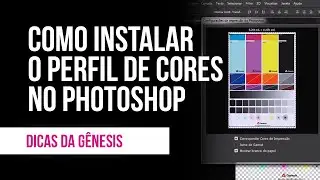 #81 - Como instalar o Perfil de Cores para sublimação no Photoshop