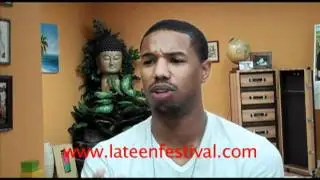 Michael B. Jordan (Chronicle) talks about South Africa