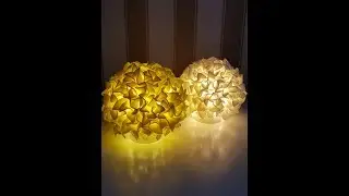 СВЕТИЛЬНИК ГОРТЕНЗИЯ ИЗ ИЗОЛОНА/ МАСТЕР-КЛАСС ГОРТЕНЗИЯ   