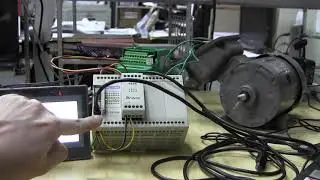 Modbus RS485 Conch HMI Vigor VS1-32MR PLC & VS-485A-EC Comm Expansion Card LS650M VFD Part 2