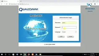 LTE 4G WiFi USB Modem Change Admin Password