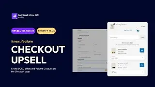 [New Feature Update] Shopify checkout upsell with Qikify BOGO & Gift App