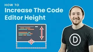 How To Increase The Height Of The Divi Code Editors