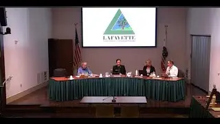 Lafayette City Council Meeting, July 22, 2024