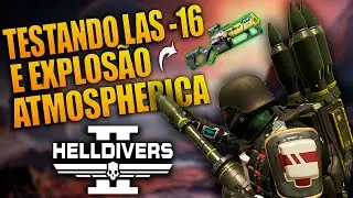 TESTANDO LAS 16 FOICE E MISSEL DE EXPLOSÃO ATMOSPHERICA HELLDIVERS 2