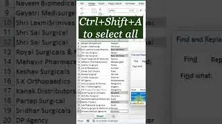Highlight TEXT in Excel #shorts #exceltips #exceltutorial