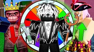 ✔ УБИВАЮ ВСЕХ БОССОВ но моё ОРУЖИЕ ВЫБИРАЕТ РАНДОМ! Blox Fruits - Roblox