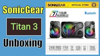 SonicGear Titan 3 BTMI Speaker Unboxing || New Unboxing || New Video || 4K || 2020