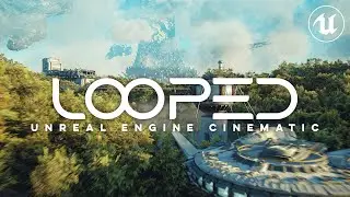 Looped. Halo inspired - Unreal Engine Cinematic Scene