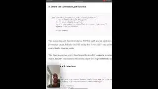 PDF Summarization App with LangChain 