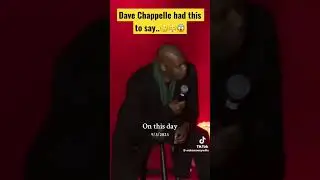 Dave Chapelle |”Who’s the terrorist now?” | A Minute and a Half Make Me Laugh | #blacktreetv