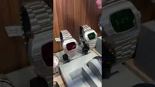How do you feel about this digital Hamilton watch? Red or green?? #hamilton  #watches #luxurywatches
