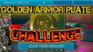The GOLDEN ARMOR PLATE is all I need!| Modern Warfare Zombies |