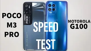 Xiaomi Poco M3 Pro vs Motorola G100 Speed Test